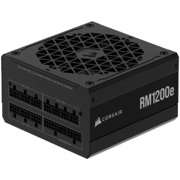 Модулно захранване Corsair RM1200e, 1200 Watt, ATX 3.1, PCIe 5.1, Cybenetics GOLD - CP-9020258-EU