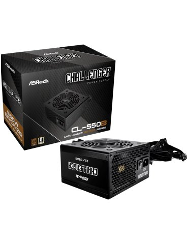 Захранване Asrock CL-550B, 550W, 80 Plus BRONZE