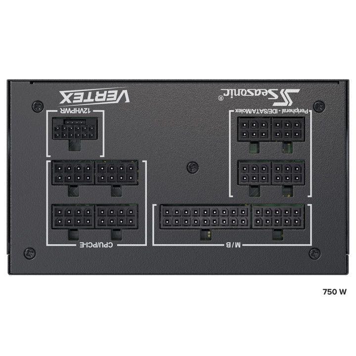 Модулно захранване Seasonic VERTEX PX-750W, 750W, 80  Platinum, ATX 3.0 - VERTEX-PX-750W