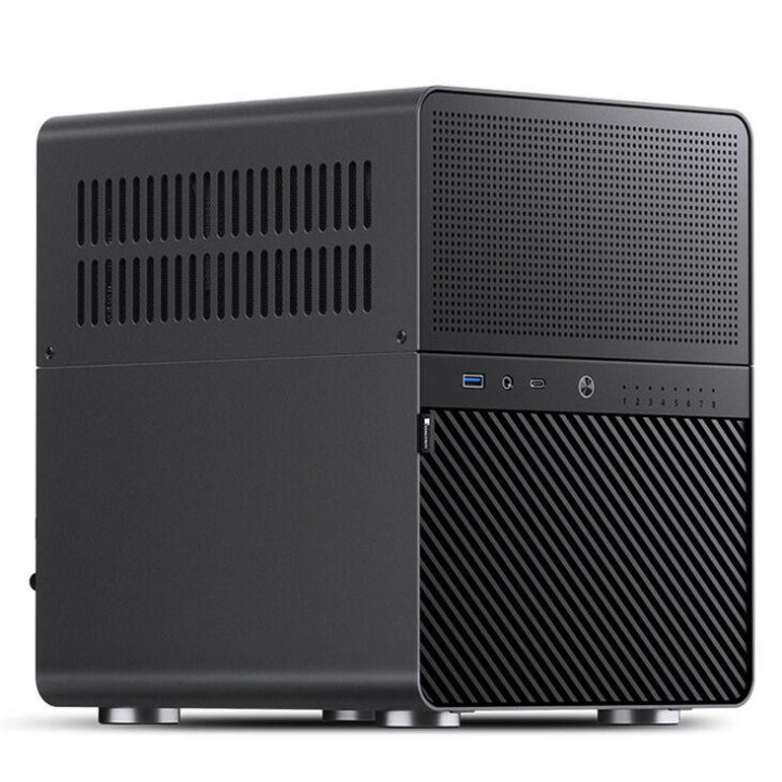 Кутия за компютър Jonsbo N3 NAS, Mini-ITX, Black - GEJB-143