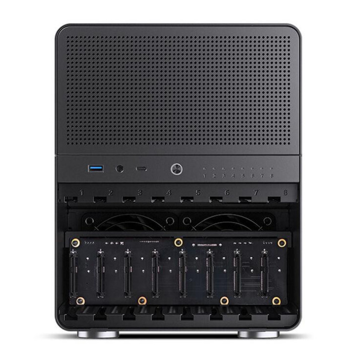 Кутия за компютър Jonsbo N3 NAS, Mini-ITX, Black - GEJB-143