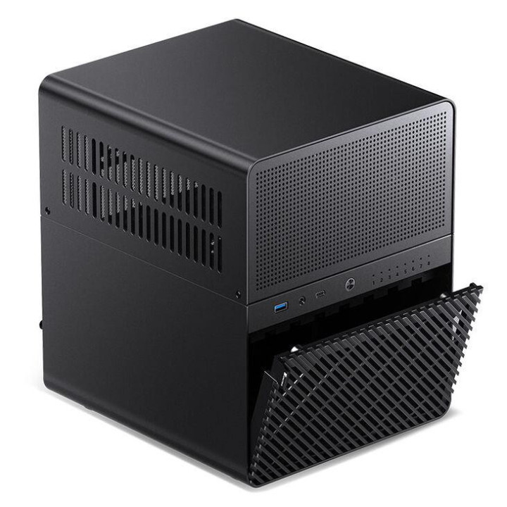 Кутия за компютър Jonsbo N3 NAS, Mini-ITX, Black - GEJB-143
