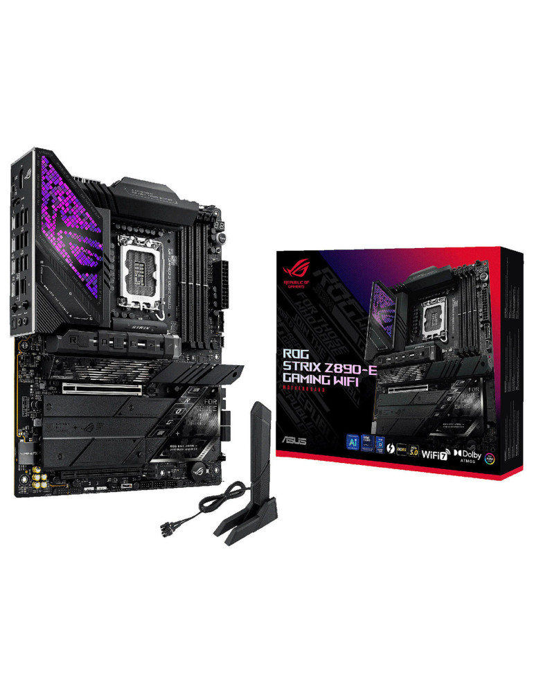 Дънна платка Asus ROG STRIX Z890-E GAMING WIFI, DDR5, ATX, LGA1851 - 90MB1IM0-M0EAY0