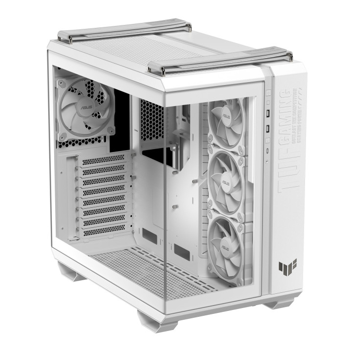 Кутия за компютър Asus TUF Gaming GT502 Horizon ARGB White Edition - 90DC0093-B19010