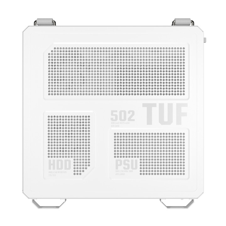 Кутия за компютър Asus TUF Gaming GT502 Horizon ARGB White Edition - 90DC0093-B19010