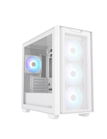 Кутия за компютър Asus A21 PLUS TG White - 90DC00H3-B19000