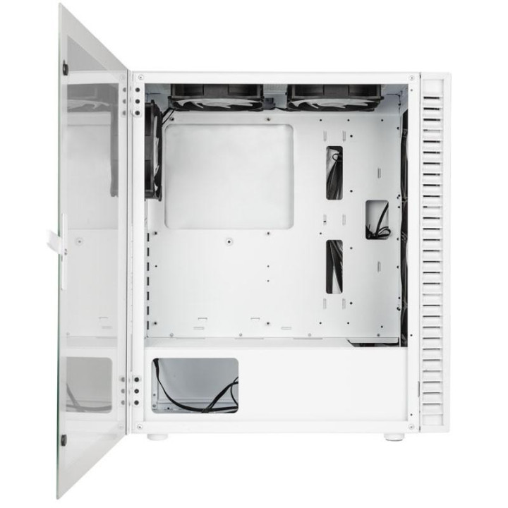 Кутия за компютър Kolink Observatory HF Mesh ARGB TG Mid-Tower, Бяла - GEKL-132