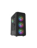 Кутии за компютър Fury Shobo SH4F RGB Midi Tower, Window, Black - NFO-2154