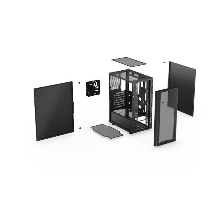 Кутия за компютър ENDORFY Ventum 200 Solid, Middle Tower - EY2A001