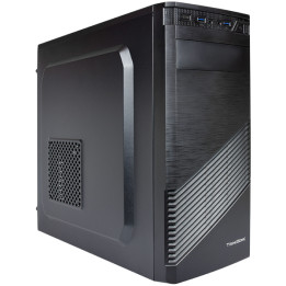 Кутия за компютър Trendsonic FC-F61A, ATX, Type C, PSU 550W 12 cm, Black - FC-F61A-USB-C
