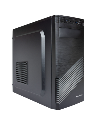 Кутия за компютър Trendsonic FC-F61A, ATX, Type C, PSU 550W 12 cm, Black - FC-F61A-USB-C