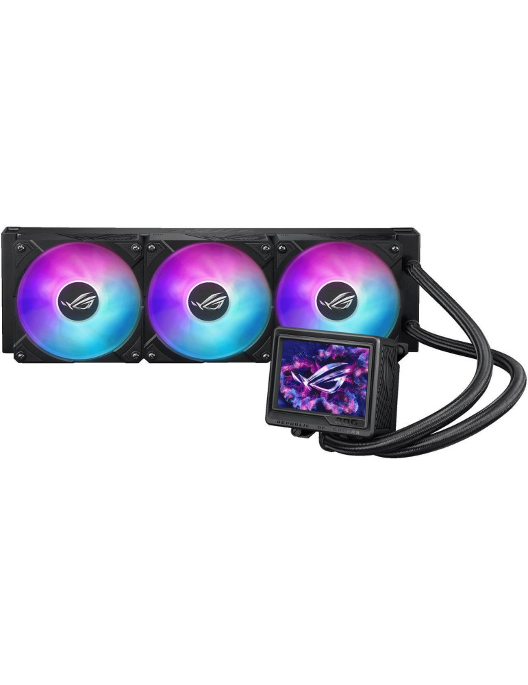 Водно охлаждане за процесор Asus ROG RYUJIN III 360 ARGB EXTREME 3.5" LCD Display - 90RC0131-M0EAY0