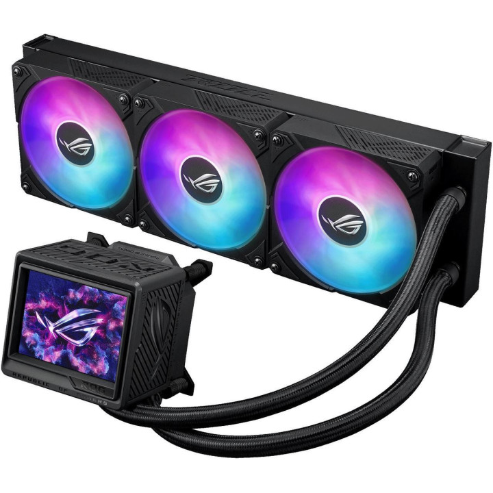 Водно охлаждане за процесор Asus ROG RYUJIN III 360 ARGB EXTREME 3.5" LCD Display - 90RC0131-M0EAY0