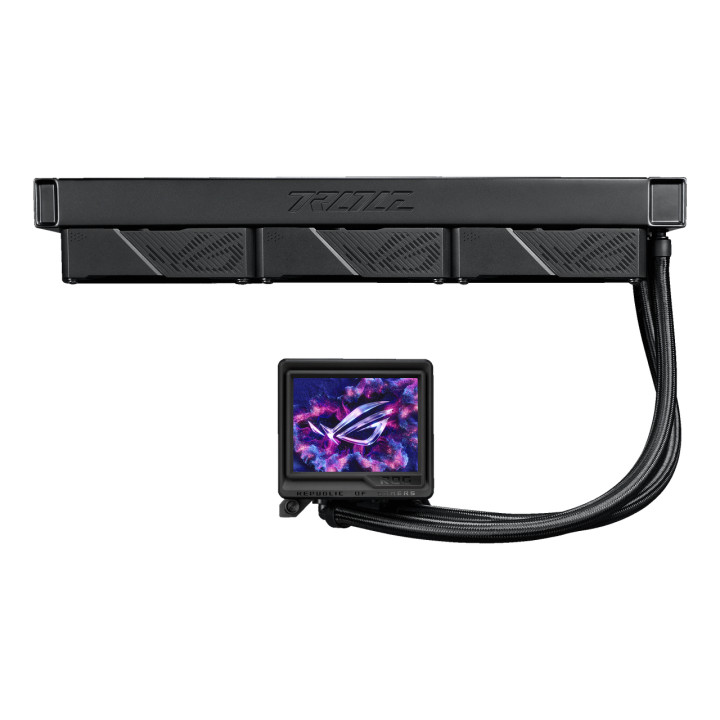Водно охлаждане за процесор Asus ROG RYUJIN III 360 ARGB EXTREME 3.5" LCD Display - 90RC0131-M0EAY0