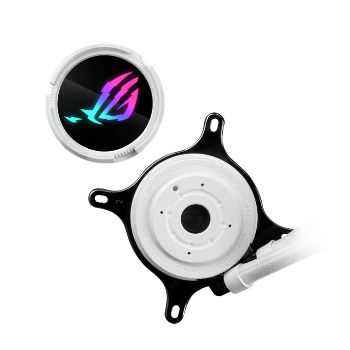 Водно охлаждане за процесор Asus ROG Strix LC III 360 ARGB White Edition - 90RC00T2-M0UAY0