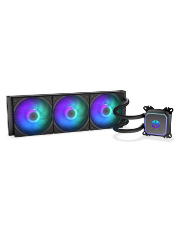 Водно охлаждане за процесор ENDORFY Navis F360 ARGB - Black - EY3B006
