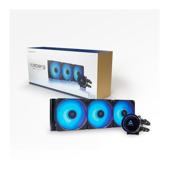 Водно охлаждане за процесор Chieftec Iceberg 360 RGB - CLC-360-RGB