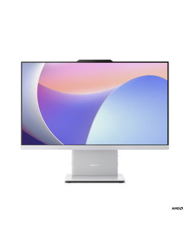 All in One компютър Lenovo IdeaCentre AIO 24ARR9, AMD Ryzen 5 7535HS, 23.8" FHD (1920x1080) IPS Anti-glare 250nits, 100Hz, 99% sRGB, 16GB DDR5 RAM, 256GB SSD, Wi-Fi 6  - FOHR006QRI