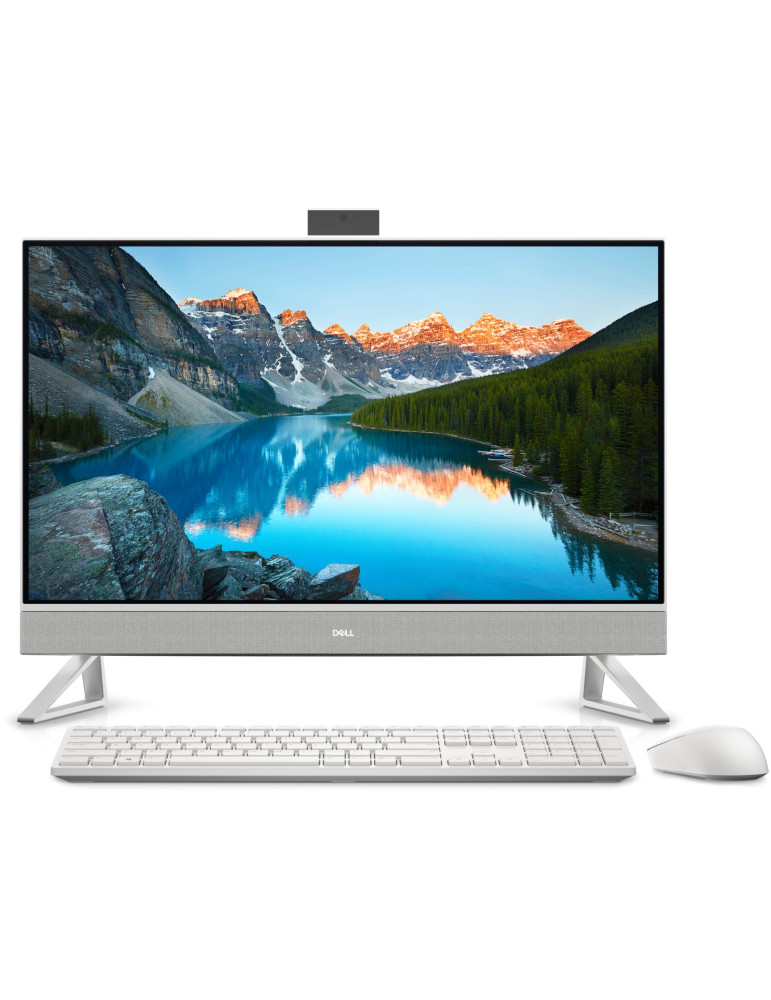 All in One компютър Dell Inspiron AIO 7730, Intel Core Ultra 7 150U, 27" FHD (1920x1080) Touch, 32GB DDR4 RAM, 1TB SSD, NVIDIA GeForce MX570A 2GB, US KBD Mouse, Win 11 Pro