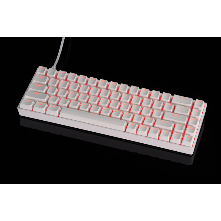 Професионална геймърска механична клавиатура Madlions FIRE 68 RGB - 8K, Gateron Dual-Rail Magnetic Switches [Linear] - R - FIRE-68-RGB-WH