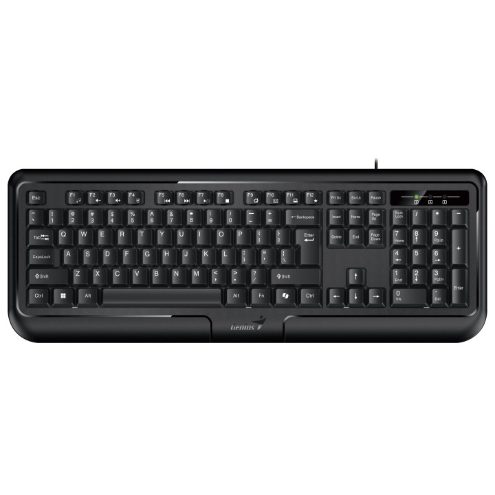 Клавиатура Genius Smart Keyboard KB-118 II Black, AI, BG Layout, USB - GENIUS-KB-118-II-BLK