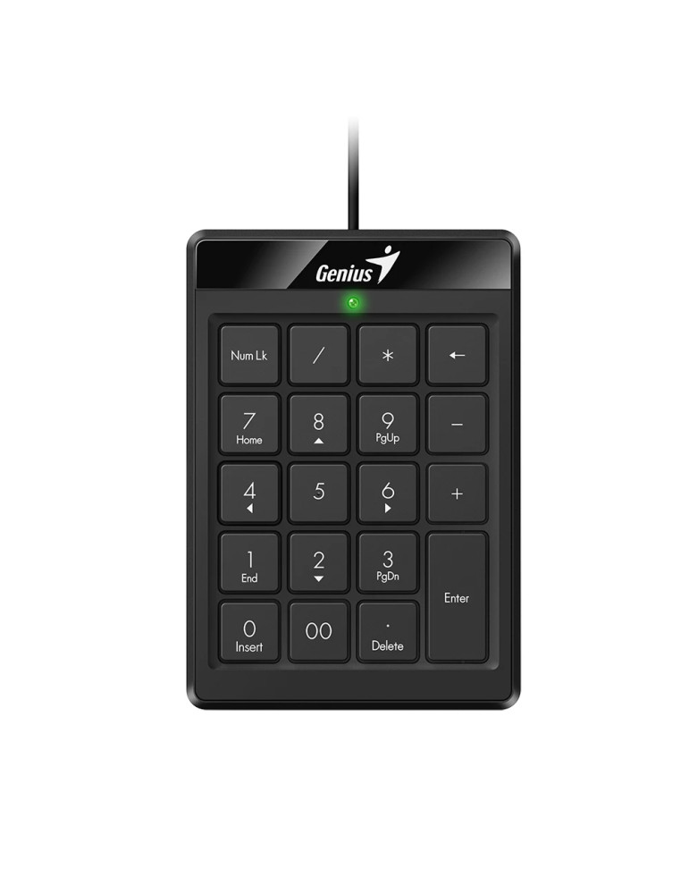 Цифрова клавиатура кийпад Genius Keypad USB NumPad 110 - GENIUS-NUMPAD-110-BK