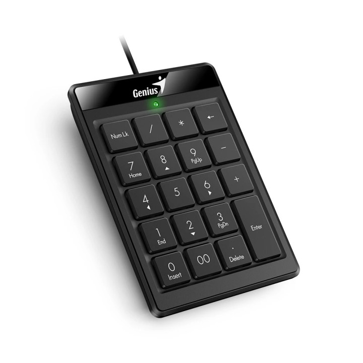 Цифрова клавиатура кийпад Genius Keypad USB NumPad 110 - GENIUS-NUMPAD-110-BK