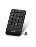 Безжична цифрова клавиатура кийпад Genius Wireless NumPad 1000, AI, 2.4G, Black - GENIUS-NUMPAD-1000-BK