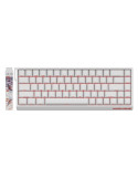 Професионална геймърска механична клавиатура Madlions MAD 68 R White- 8K, Kunlun Magnetic Switches [Linear] - MAD-68-R-WH