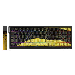 Професионална геймърска механична клавиатура Madlions MAD 68 HE Contour Flagship - 8K, Gateron Jade Pro [Linear] - MAD-68-HE-C-FS-GAT