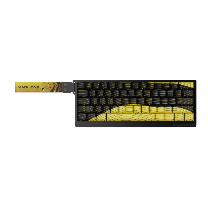 Професионална геймърска механична клавиатура Madlions MAD 60 HE Contour Flagship - 8K, Gateron Jade Pro [Linear] - MAD-60-HE-C-FS-GAT