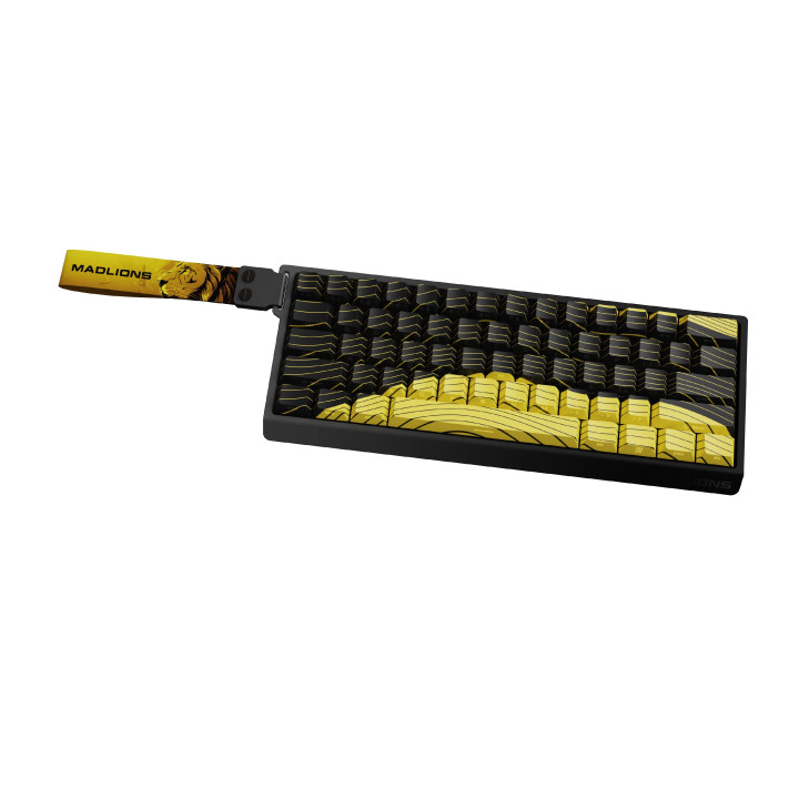 Професионална геймърска механична клавиатура Madlions MAD 60 HE Contour Flagship - 8K, Gateron Jade Pro [Linear] - MAD-60-HE-C-FS-GAT
