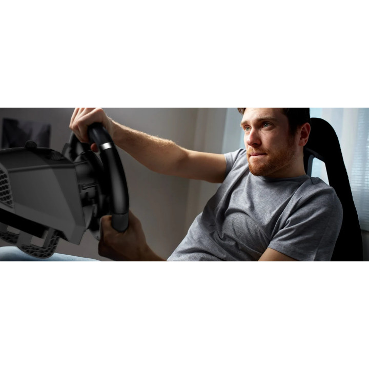 Волан с педали Genius Racing Wheel with pedals SpeedMaster X, Gear shifter, Pedals, Dual-motor vibration - GENIUS-SPEEDMASTER-X2