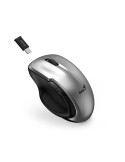 Безжична безшумна мишка Genius Ergo 8200S Silver, Silent, 2.4GHz, USB-C receiver - GENIUS-ERGO-8200S-SLV
