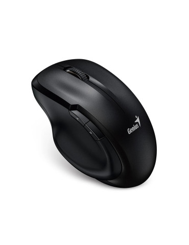 Безжична безшумна мишка Genius Ergo 8200S Black, Silent, 2.4GHz - GENIUS-ERGO-8200S-BLK