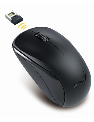 Безжична мишка Genius NX-7000 Black, 2.4GHz - GENIUS-NX-7000-BLK