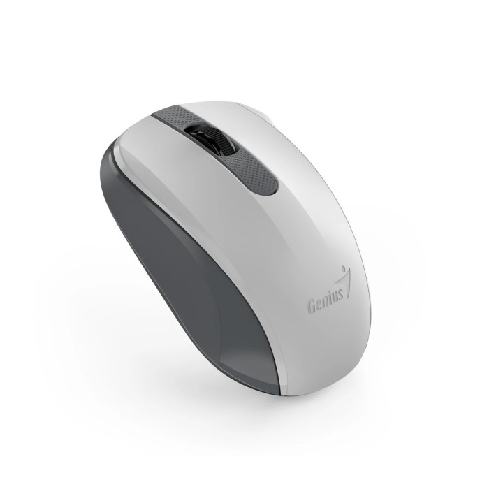 Безжична безшумна мишка Genius NX-8008S White Gray, Silent, 2.4GHz - GENIUS-NX-8008S-WH-GR