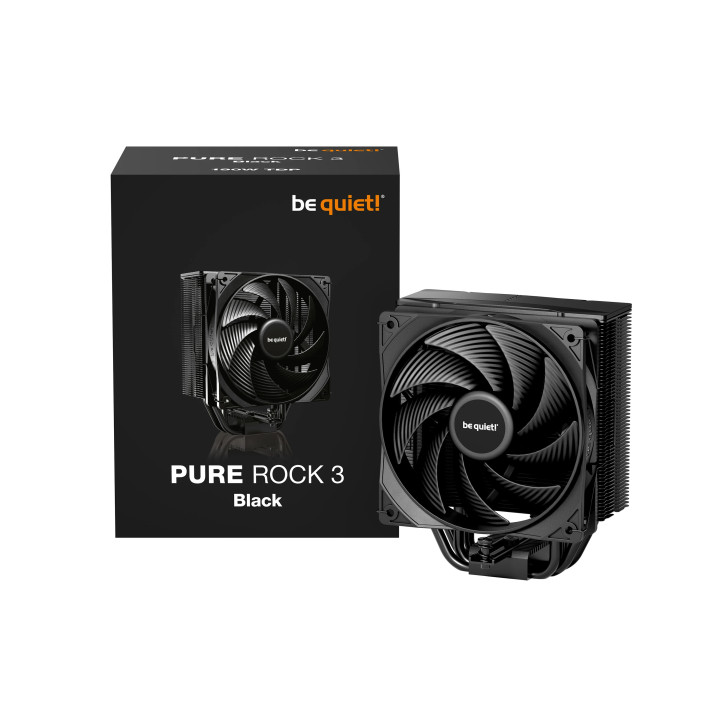 Охладител за процесор be quiet! Pure Rock 3 Black - BK039