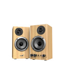 Тонколони 2.0 Genius SP-HF520BT, 20W RMS, Bluetooth, 3D Surround, Pine Wood - GENIUS-SP-HF520BT-PW