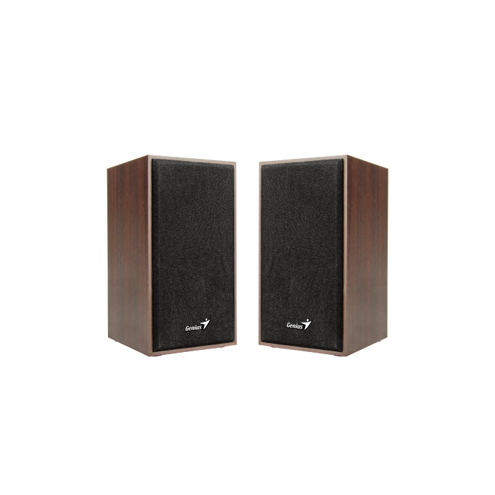 Тонколони 2.0 Genius SP-HF180, 6W, USB, Wood - GENIUS-SP-HF180-WOOD