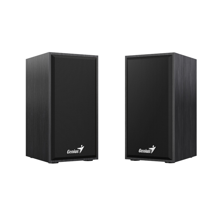 Тонколони 2.0 Genius SP-HF180, 6W, USB, Black - GENIUS-SP-HF180-BK