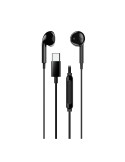 Слушалки тапи Genius In-ear Earbuds HS-M365, USB-C, Black - GENIUS-HS-M365-BK