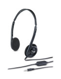 Слушалки с микрофон Genius Headset HS-200C, Lightweight, Black - GENIUS-HS-200C