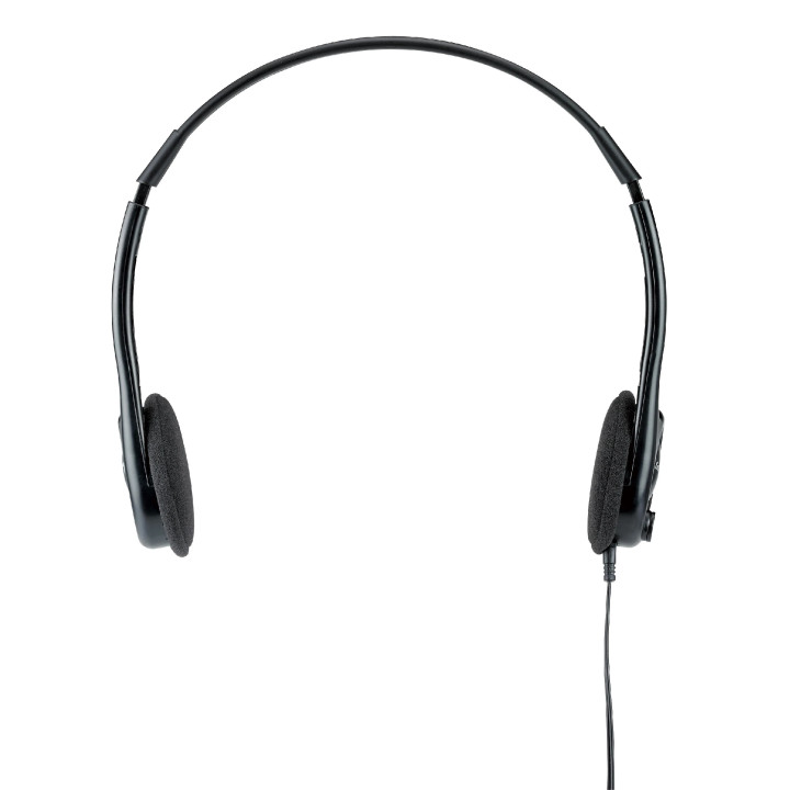 Слушалки с микрофон Genius Headset HS-200C, Lightweight, Black - GENIUS-HS-200C