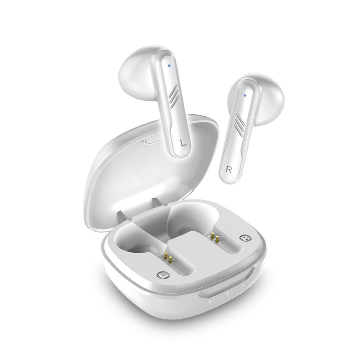 Bluetooth слушалки Genius HS-M905BT White, TWS Bluetooth 5.3 Earphones - GENIUS-HS-M905BT-WH