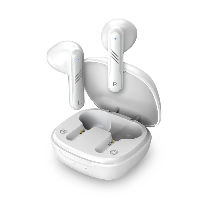 Bluetooth слушалки Genius HS-M905BT White, TWS Bluetooth 5.3 Earphones - GENIUS-HS-M905BT-WH