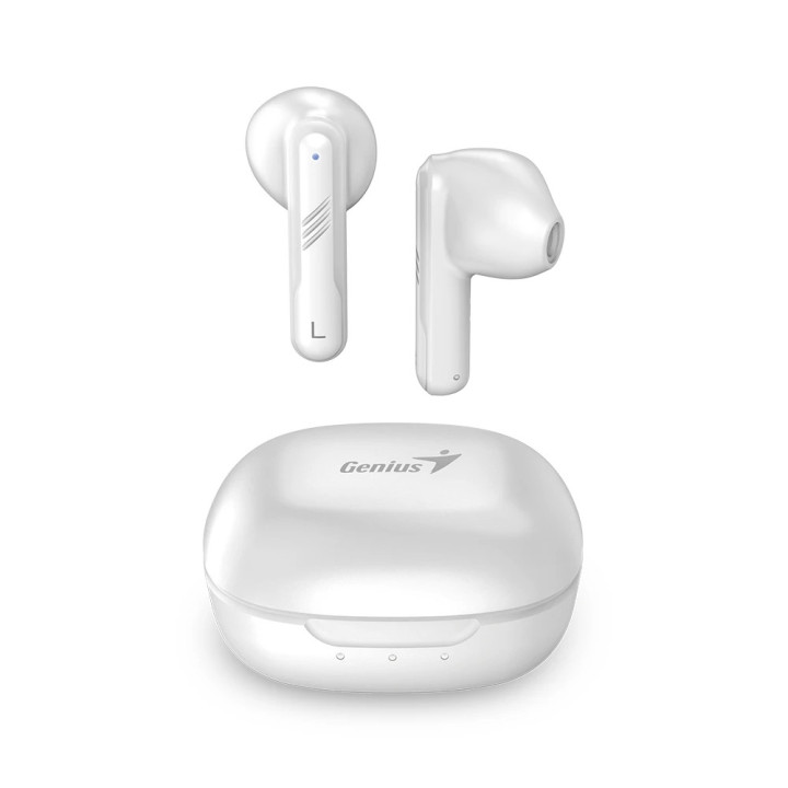 Bluetooth слушалки Genius HS-M905BT White, TWS Bluetooth 5.3 Earphones - GENIUS-HS-M905BT-WH