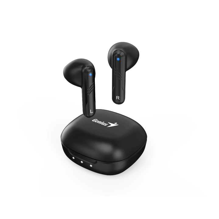 Bluetooth слушалки Genius HS-M905BT Black, TWS Bluetooth 5.3 Earphones - GENIUS-HS-M905BT-BK