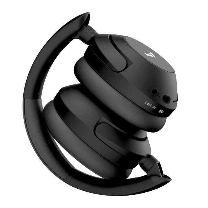 Bluetooth слушалки Genius HS-810BT, Black, Bluetooth 5.3 - GENIUS-HS-810BT-BK