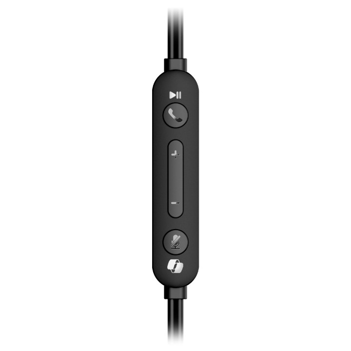 Слушалки с микрофон Genius HS-220U, AI, USB-C, Mic, Black - GENIUS-HS-220U-BK